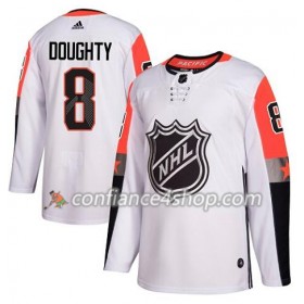 Adidas Maillot de Hockey Los Angeles Kings Drew Doughty 8 2018 NHL All-Star Pacific Division Blanc Authentic - Homme